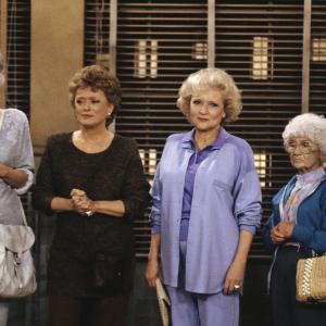 Still of Estelle Getty Rue McClanahan Bea Arthur and Betty White in The Golden Girls 1985