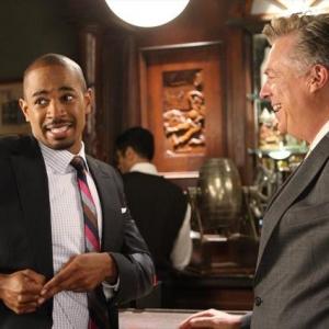 Still of Christopher McDonald and Damon Wayans Jr in Happy Endings 2011