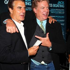 Christopher McDonald and Chris Noth at event of Jack Goes Boating 2010