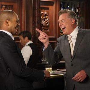 Still of Christopher McDonald and Damon Wayans Jr in Happy Endings 2011