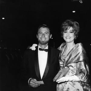 Roddy McDowall with Jane Fonda circa 1962