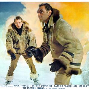 Still of Ernest Borgnine and Patrick McGoohan in Ice Station Zebra 1968