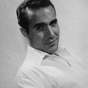 Ricardo Montalban, 1951. Vintage silver gelatin, 16.5x13.5, mounted on 20x16 board, gold-toned, embossed. $1000 © 1978 Wallace Seawell MPTV