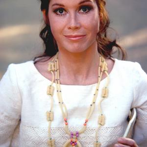 Mary Tyler Moore at home in Beverly Hills for a Family Circle Pasta Jewelery Feature, 1971