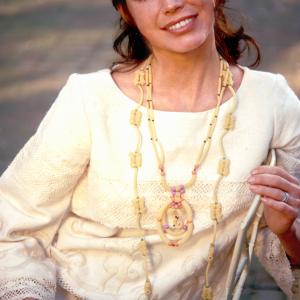 Mary Tyler Moore at home in Beverly Hills for a Family Circle Pasta Jewelery Feature, 1971