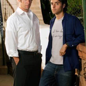 Still of Rob Morrow and David Krumholtz in Numb3rs 2005