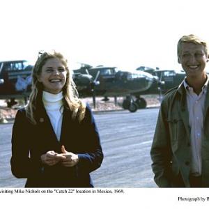 Catch 22 Candice Bergen visiting Mike Nichols in Mexico 1969