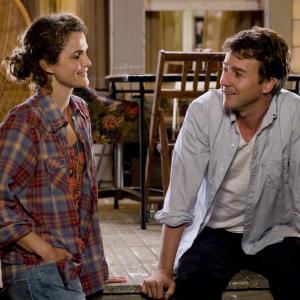 Still of Edward Norton and Keri Russell in Leaves of Grass (2009)