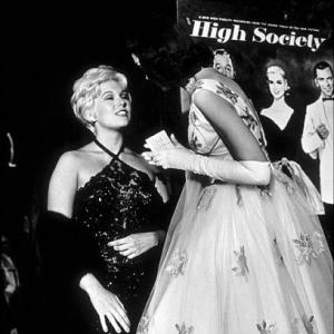Kim Novak at the High Society premiere 1956