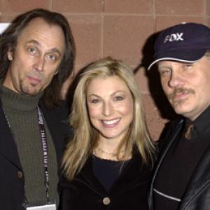 William Forsythe Tatum ONeal and Michael Harris at event of The Technical Writer 2003