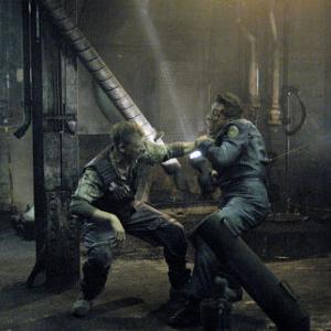 Still of Edward James Olmos in Battlestar Galactica 2003