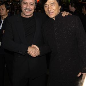 Jackie Chan and Edward James Olmos at event of Shanghai Knights 2003