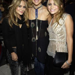 Ashley Olsen, Mary-Kate Olsen and Kate Hudson