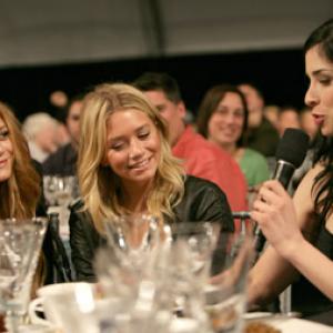 Ashley Olsen, Mary-Kate Olsen and Sarah Silverman
