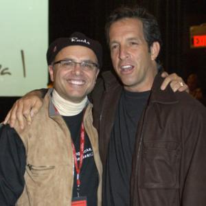 Joe Pantoliano and Kenneth Cole at event of Second Best (2004)