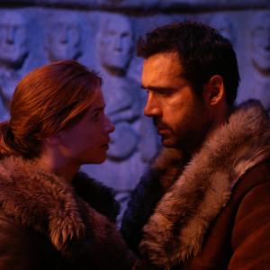 Still of Adrian Paul and Thekla Reuten in Highlander: The Source (2007)
