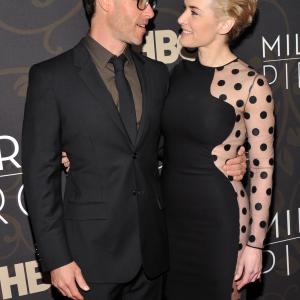 Kate Winslet and Guy Pearce at event of Mildred Pierce 2011