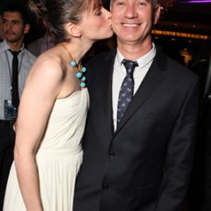 Roland Emmerich and Amanda Peet at event of 2012 2009