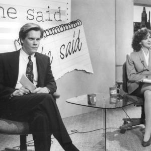 Still of Kevin Bacon and Elizabeth Perkins in He Said She Said 1991