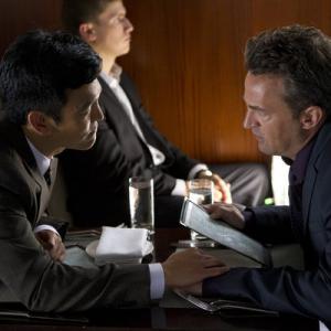 Still of Matthew Perry and John Cho in Go On Theres No Ryan in Team 2012
