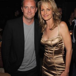 Helen Hunt and Matthew Perry at event of Then She Found Me (2007)