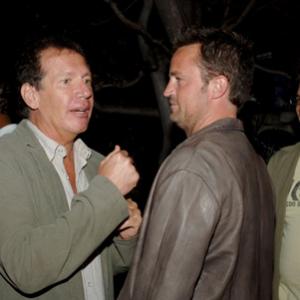 Matthew Perry and Garry Shandling at event of ESPY Awards 2005