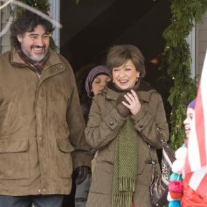 Still of Alfred Molina and Elizabeth Peña in Nothing Like the Holidays (2008)