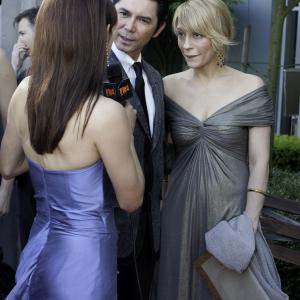 Lou Diamond Phillips & Yvonne Boismier Phillips on 2010 Leo Awards Red Carpet