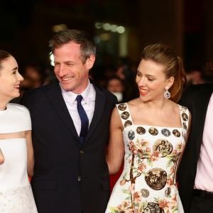 Joaquin Phoenix, Spike Jonze, Scarlett Johansson and Rooney Mara at event of Ji (2013)