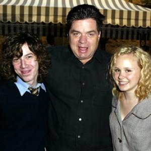Oliver Platt John Gallagher Jr and Alison Pill at event of Pieces of April 2003