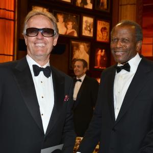 Peter Fonda and Sidney Poitier