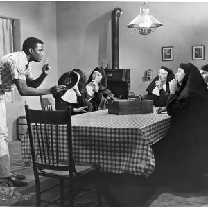 Still of Sidney Poitier and Lilia Skala in Lilies of the Field (1963)