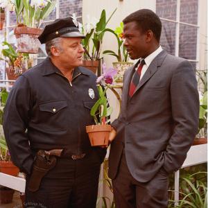 Still of Sidney Poitier and Rod Steiger in In the Heat of the Night (1967)