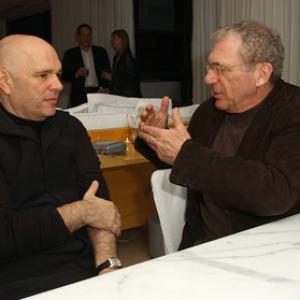 Sydney Pollack and Anthony Minghella at event of Saltasis kalnas 2003