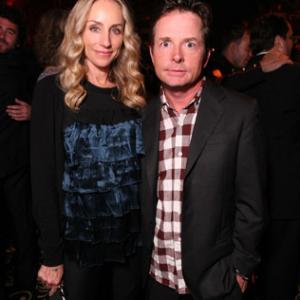 Michael J Fox and Tracy Pollan