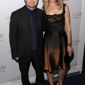 Michael J Fox and Tracy Pollan