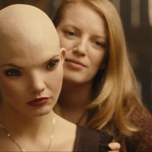 Still of Sarah Polley and Delphine Chanac in Splice 2009