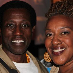Wesley Snipes and CCH Pounder