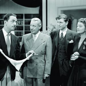 Still of Myrna Loy, William Powell and Barry Nelson in Shadow of the Thin Man (1941)