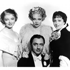 Still of Myrna Loy, William Powell and Luise Rainer in The Great Ziegfeld (1936)