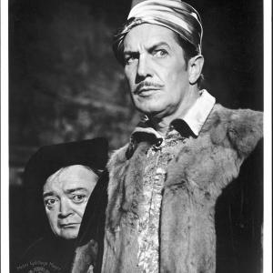 Still of Peter Lorre and Vincent Price in The Raven 1963