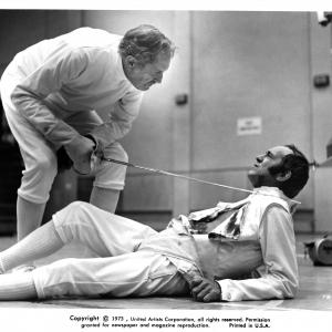 Still of Vincent Price Ian Hendry and Dennis Price in Theater of Blood 1973