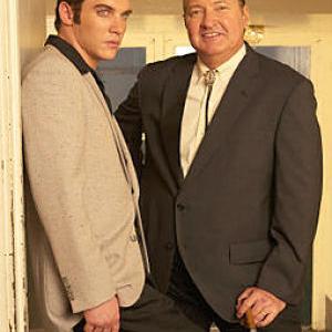 Jonathan RhysMeyers stars as Elvis Presley and Randy Quaid as Colonel Tom Parker in the fact based 4 hour miniseries Elvis
