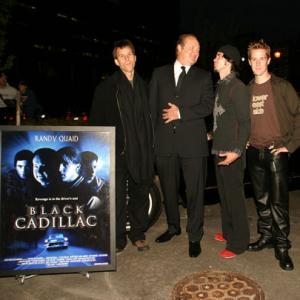 Randy Quaid and costars at the Tribeca Film Festival premiere of Black Cadillac