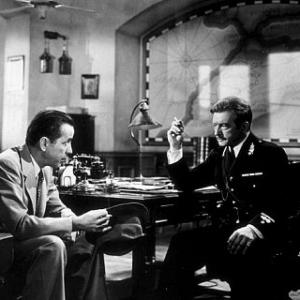Casablanca Humphrey Bogart and Claude Rains 1942 Warner Bros