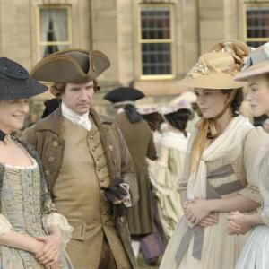 Still of Ralph Fiennes Charlotte Rampling Keira Knightley and Hayley Atwell in The Duchess 2008