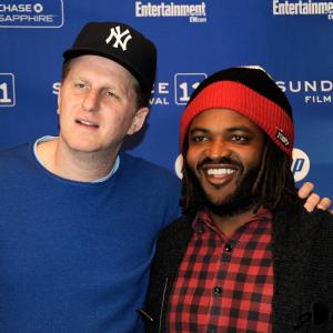Michael Rapaport and Sal Masekela at event of Beats Rhymes amp Life The Travels of a Tribe Called Quest 2011
