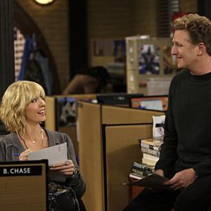 Still of Jenna Elfman and Michael Rapaport in Accidentally on Purpose (2009)