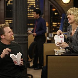 Still of Jenna Elfman and Michael Rapaport in Accidentally on Purpose 2009