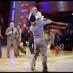 Still of John Ratzenberger and Joey Fatone in Dancing with the Stars 2005